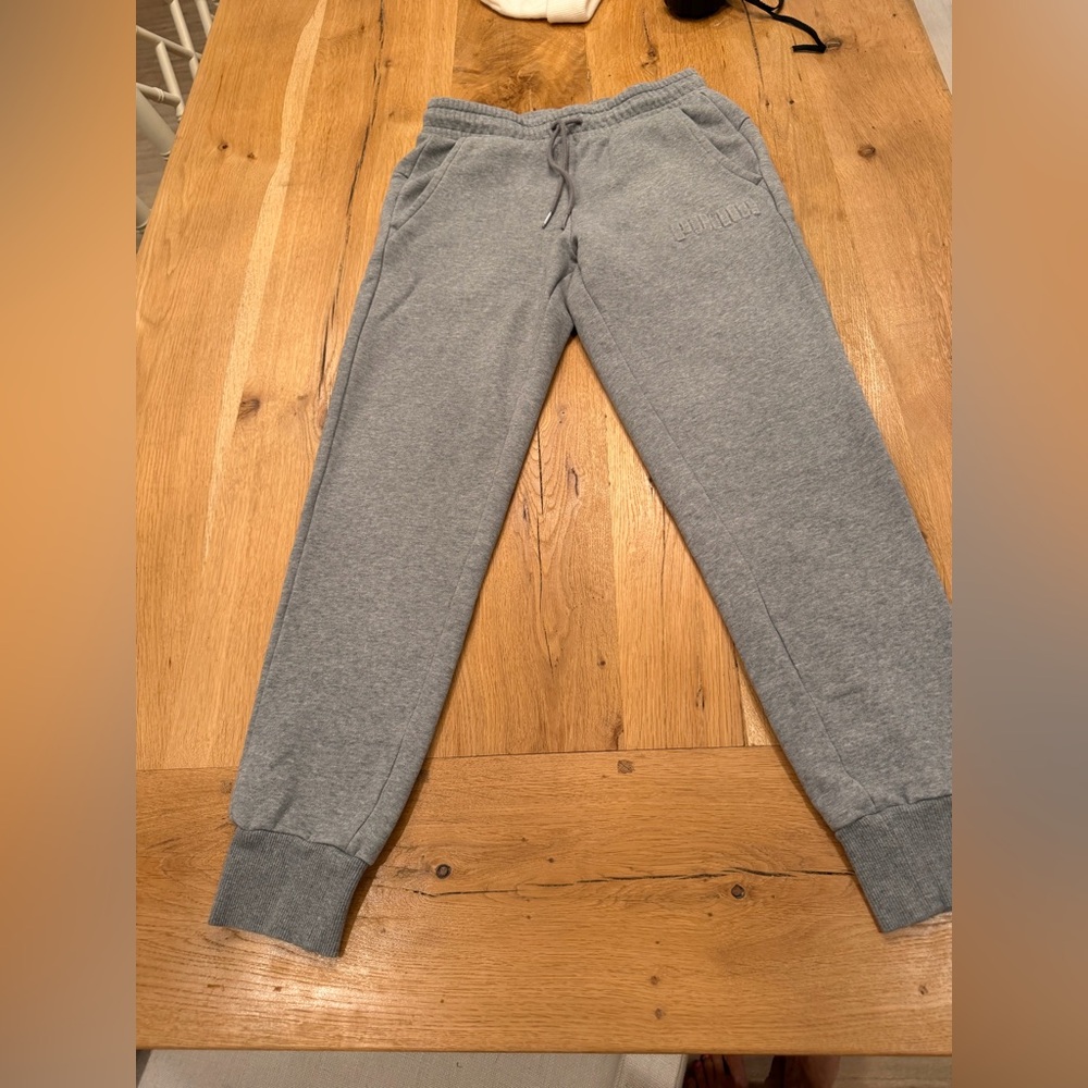 Puma Kids Gray Drawstring Joggers